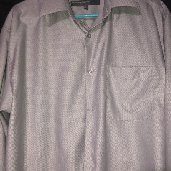 Perry Ellis Button Up Shirt size Large - Picture 2 of 5